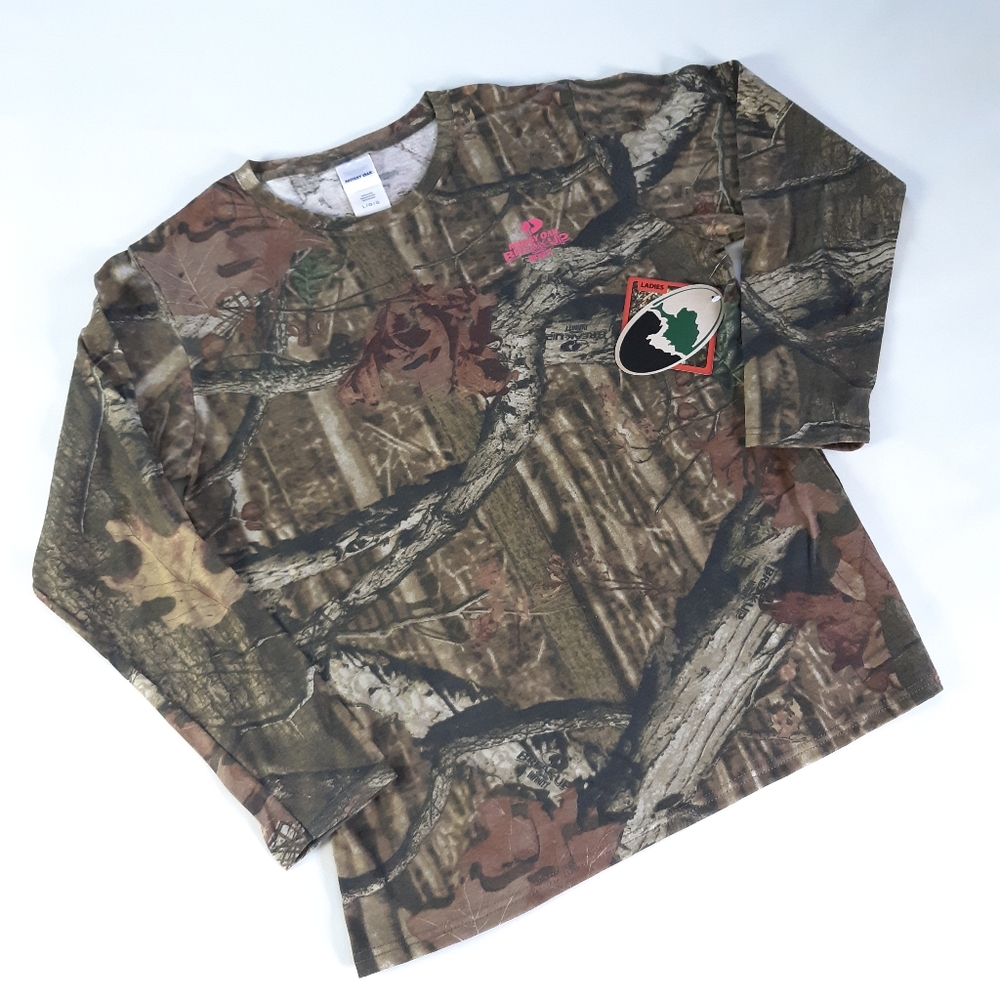 NWT New Women's Mossy Oak Long Sleeve Shirt L